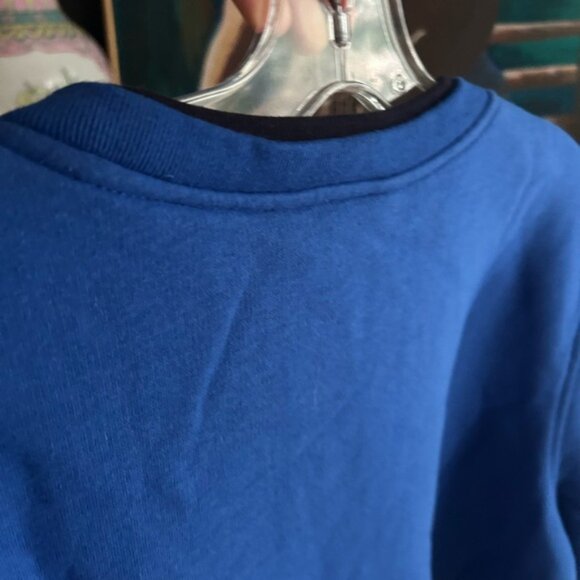 Northern Reflections Blue Floral Embroidered Crewneck Sweater XLP - Picture 11 of 12